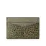 OEM ODM Latest new Modern Charming Customized Luxury Genuine Alligator Crocodile Skin Leather Business Credit Card Holder Wallet