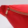 Keymay Stock Christmas Red Gift Large Waist Pouch Outdoor Sports Travel Fanny Pack Crossbody Waterproof Nylon Women's Belt Bag