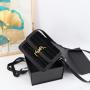 Top product fashion small square ladies bag quality crossbody bag for girls top selling super fiber leather side bag 20 cm