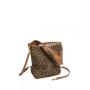 2024 Wholesale Leopard Fabric Leather Bucket Hand Bags For Women With Shoulder Strap