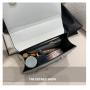 HR252 Personalized Rivet Texture Embroidered Thread Bag Women's New Fashion Lingge Chain Solid Color One Shoulder Crossbody Bag