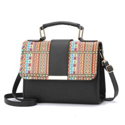 Wholesale Cute Splice Pvc Pu Chain Purse Crossbody Women Bucket Bag Handbags