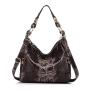 REALER 2023 PU Leather Snake Pattern Womens Shoulder Bags  Ladies Totes Hand bags women Hobos handbags