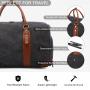 LOVEVOOK 2022 factory wholesale canvas large men women travel bags With Shoe Compartment Toiletry bag weekender duffle bags