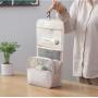 XL140 Durable Fashion Cosmetic Bag Korean New Version Lightweight Wash Bag Wholesalers Large Capacity Hook Bag