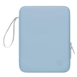 ZWY026 Daily Portable Compact Tablet Case Outdoor Lightweight PU Solid Color Waterproof Tablet Bag Business Wearable Clutch Bag