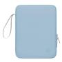 ZWY026 Daily Portable Compact Tablet Case Outdoor Lightweight PU Solid Color Waterproof Tablet Bag Business Wearable Clutch Bag