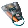 Gelory Polyester Mesh Hanging Bag Reusable Grocery Eco Shopping Tote Kitchen Fruits Vegetables Storage Bags