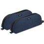 Gelory Office School Supplies Fabric Zipper Pen Case Pencil Storage Bag Pen Holder Marker Organizer Pouch