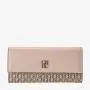 Susen Chrisbella Fashion luxury wallet Letter printing contrast color PU Leather Folding Multifunctional women`s Wallets 2022