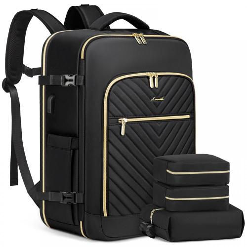 LOVEVOOK school business bags wholesale 40L carry on flight approved bags travel luggage duffel laptop backpacks for woman men