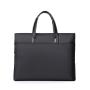 ZX052 Briefcase Men's Business Slim Handbag Polyester Laptop Messenger Office Briefcase Protective Computer Carrying Handbag