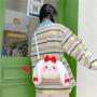 wholesale women handbags Rabbit Cute Backpack Soft Pendant Small Doll Bag Bolsos De Mujer Crossbody Bag With Zipper
