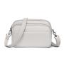 Wholesale custom mobile phone wallet small square bag new multi-layer double shoulder strap shoulder messenger bag for ladies