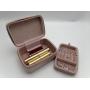 Factory custom logo In Stock Velvet Jewelry Storage Box Luxury Ring Jewelry Box Jewelry Packaging
