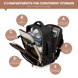 LOVEVOOK wholesale large 40L carry on hiking backpacks large Airline Approved Overnight Daypack 17in men laptop travel backpacks