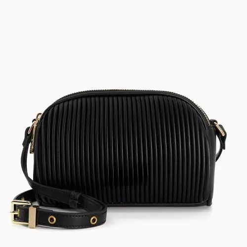 Wholesale Customized Cluth Bag Mini Women Pleated Bags Designer Pu Vegan Leather Crossbody Hang Bag