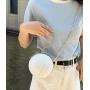 ZR538 New PopularTassel Dinner Clutch Bag Women's Luxury Handheld Banquet Bag Metal Dress Versatile Evening Party Circular Bag