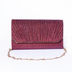 Solid color ladies elegant Crossbody bag Dinner Bag Hand  Chain Wedding Party Crystal Evening Clutch Bag