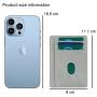 Popular Slim Credit Card Holder Rfid Pu Card Holder High Quality Leather Money Clip Mini Wallets Minimalist Leather Card Holder