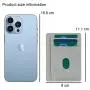 Popular Slim Credit Card Holder Rfid Pu Card Holder High Quality Leather Money Clip Mini Wallets Minimalist Leather Card Holder
