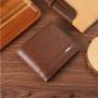 Men's Short-Style Multi-Card Zipper Wallet Fashionable Waterproof Coin Purse for New Foreign Trade Business