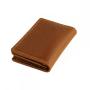 Retro style crazy horse pickup truck  cowhide unique handmade genuine leather case card holder