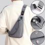Wholesale Travel Sling Chest Bag Small Retro Shoulder Crossbody Bag Hiking Daypack For Men