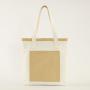 Wholesale Custom Cheap Reusable Shopping Bags Handbag With Zipper Portable Canvas Tote Bag