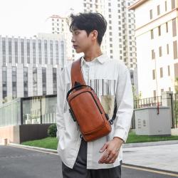 ZR546 Wholesale Male Biker Bag Password Anti-theft Chest Bag Men Single Shoulder Sports  Casual Crossbody Waist Bag