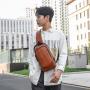 ZR546 Wholesale Male Biker Bag Password Anti-theft Chest Bag Men Single Shoulder Sports  Casual Crossbody Waist Bag