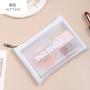 Novation Travel Wash Zipper Toiletry Pouch Set Pvc Makeup Organizer Cosmetic Bags Cases Transparent Customize Clear Waterproof