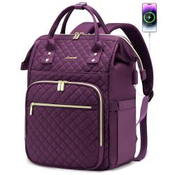 LOVEVOOK 15.6 in Multifunction Smart Backpack For Travelling School Business Laptop Travel Backpack Bag With USB Port for women