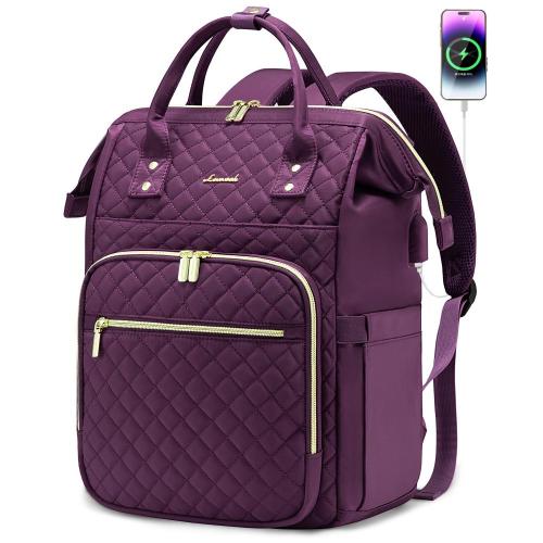 LOVEVOOK 15.6 in Multifunction Smart Backpack For Travelling School Business Laptop Travel Backpack Bag With USB Port for women