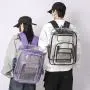 Wholesale Heavy Duty Clear PVC Back pack Transparent School Back pack PVC Fashion Backpack bag