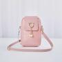 2023 Phone Women Leather Bag Pearl Tassel Cover Type Female Handbag Single Shoulder Bag Crossbody Bag