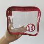 Girls Teenagers Transparent Phone Purse Women Waist Bag Girls Concert Game day Messenger Stadium Clear Bag Clear Crossbody Bag
