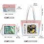 LOVEVOOK Ladies Fashion PU Leather 3 In 1 Handbag Set Women Hand Bag Sets 3 Pieces Quality Purse And Wallet Set Elegant ladies