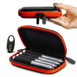 New Fashion Smell Proof Eva Case Bag Box For Stash Herb Accessories Smoking Cigarette Case With Lighter