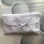 Custom Logo Printed Cotton Envelope Pouch  Clothing Packaging Super Soft Brushed Cotton Twill Envelop Dust Bag