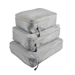 Multicolor Compression Packing Cubes Travel Expandable Packing Organizers 3 pcs Set