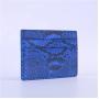 OEM ODM Customized New Arrival Real Snake Skin Leather ID Card Holder Genuine Leather Credit Card Holder Wallet