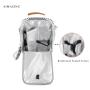 Custom Logo Reusable Wine Bags Travel 2 Bottle Stripes Wine Carry Bag for Wine