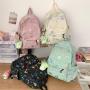 ZR237 New Japanese Letter-printed Backpack Versatile Small Fresh Backpack Lovely Schoolbag Female Campus
