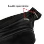 Dog Test Polyester accessories carbon lined odor proof waist bag smell proof cross body bag