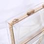 Fashion New Design Transparent Acrylic Chain Crossbody Box Bags Small Square Bags Women Evening Bags Clutches