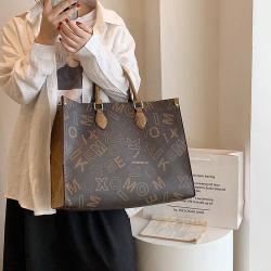 Large capacity Wholesale Custom Logo Designer Hand Bags Famous Fashion Luxury Women Tote Bags Ladies Handbags