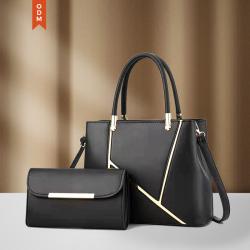 High Quality bolsos de mujer Totebag Clutch Mini Purse 2 Pcs Set Custom Leather Bag Handbag For Women