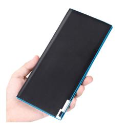 CUIKCA New Designer PU Leather Men Purse Slim Long Money Clip Wallets Multitool Card Purses Credit Card Holder For Men