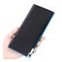 CUIKCA New Designer PU Leather Men Purse Slim Long Money Clip Wallets Multitool Card Purses Credit Card Holder For Men
